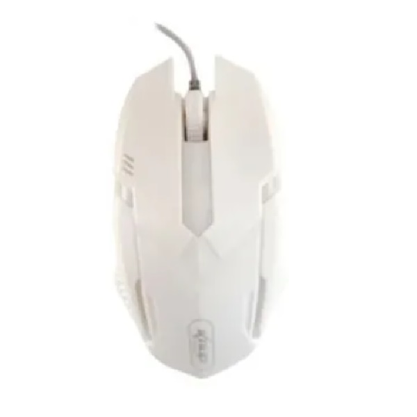 Mouse Gamer Kp v40 Led 1600 Dpi Alternáveis Branco E2X