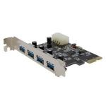 Placa Pci Express Usb 3.0 5gbps 4 Portas - Dp-43