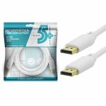 Cabo Displayport P/ Displayport- 3m - Branco