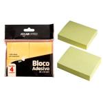 Bloco Adesivo Amarelo (kit C/ 4 Un.) Blister 38mmx50mm Post It