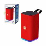 Caixa De Som Bluetooth Cs-m31btl 5w Rms Usb Vermelho