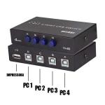 Adaptador Hub Switch Chaveador 4 Ports Kp-sw102