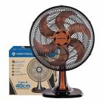 Ventilador Osc Mesa Turbo 6p 40cm Bronze 127v Premium