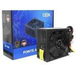 Fonte Atx 550w Real 80 Plus Bronze - Dx-550