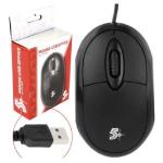Mouse Óptico Office Preto 1000dpi