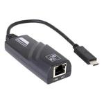 Adaptador P/ Rede Type-c 3.0 P/ Lan 10/100/1000 Rj45 - Lt1168 Ub-11