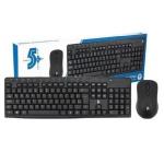 Teclado E Mouse Sem Fio 2.4ghz Office - Kw-500